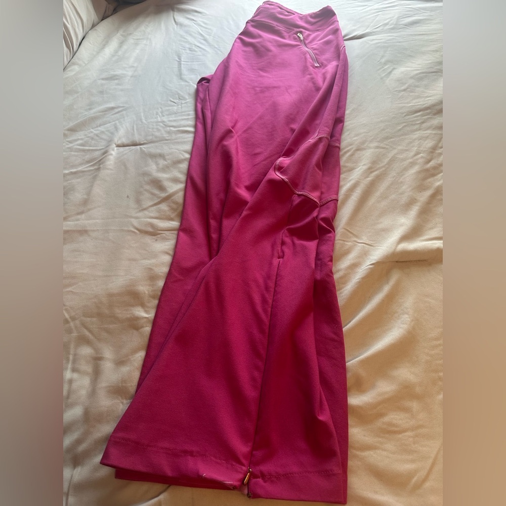 Nike Dri-Fit Women’s Athletic Pants Size 6 – Hot Pink Magenta, Zip Ankle,Pocket - Picture 11 of 15